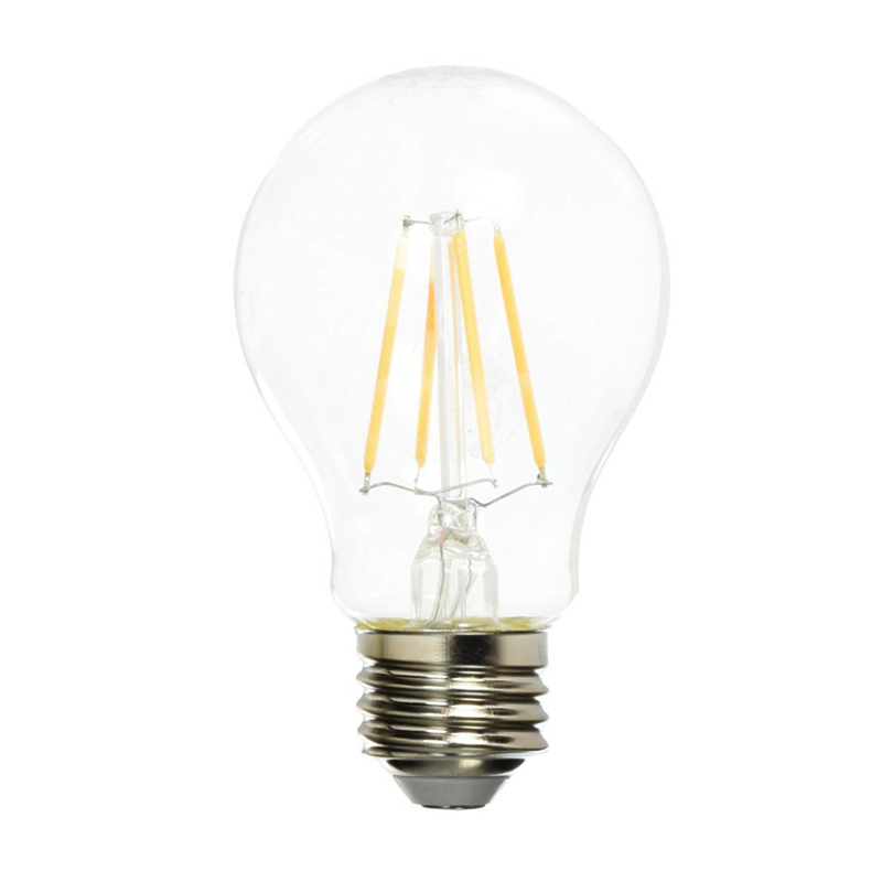A19 LED Bulb - 40 Watt Equivalent LED Filament Bulb - 400 Lumens - 90~145 VAC