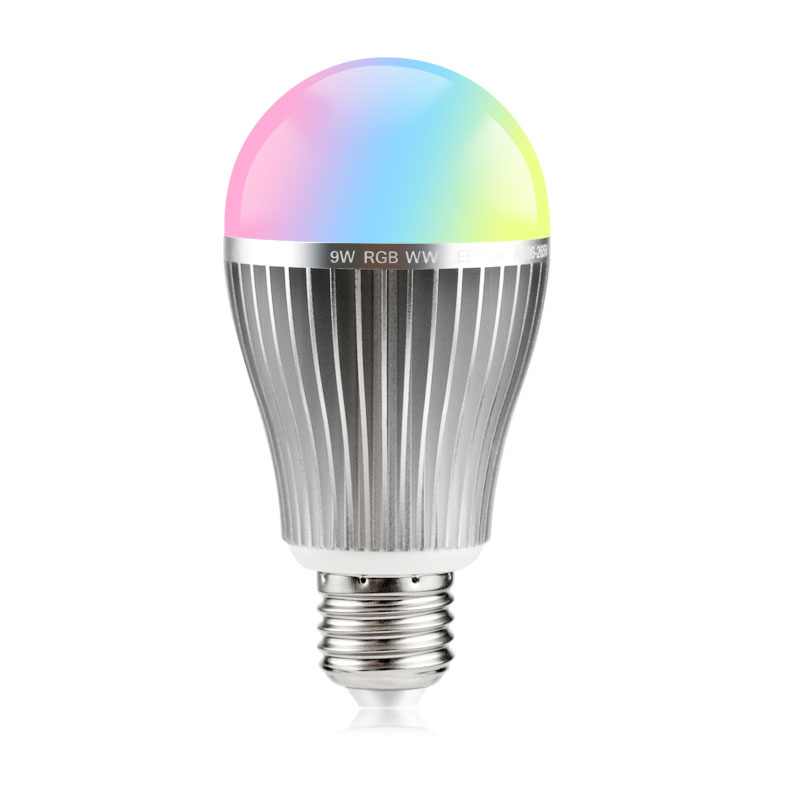 MiLight WiFi Smart LED Bulb - RGBW LED Bulb - 60 Watt Equivalent - 850 Lumens