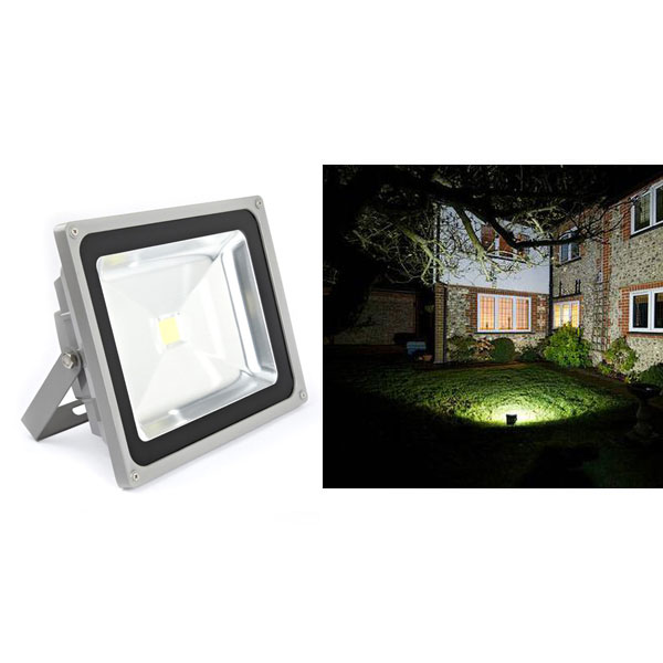 50Watt Outdoor LED Flood Light Fixture - 12V~24V