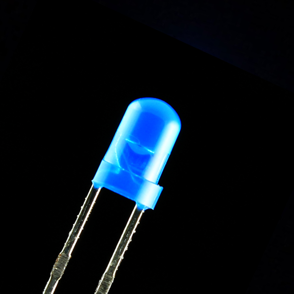 Diffused Blue 3mm LED (25 pack)