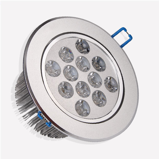 LED Recessed Light Fixture 36 Watt(Twelve 3 Watt) - Aimable - 5.22"