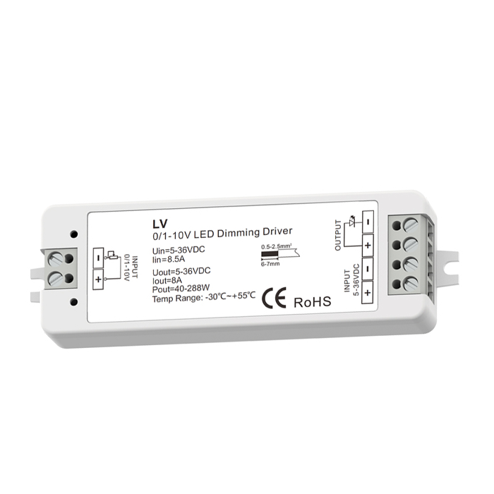 0/1-10 Volt DC LED Dimming Driver