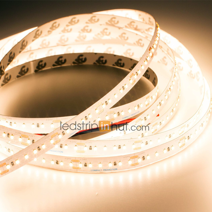 2216 Single Color LED Strip Light 24V - 5m - 400 lm/ft - Non-Weatherproof(IP20)