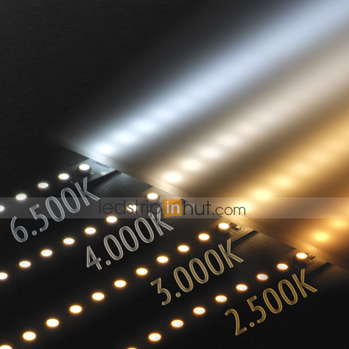2835 Single Color High-CRI LED Strip Light 12V - 5m - 335 lm/ft - Non-Weatherproof(IP20) - Click Image to Close