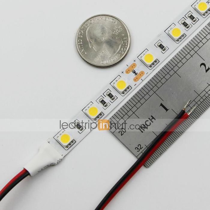 5050 Single Color LED Strip Light 24V - 5m - 385 lm/ft - Non-Weatherproof(IP20)