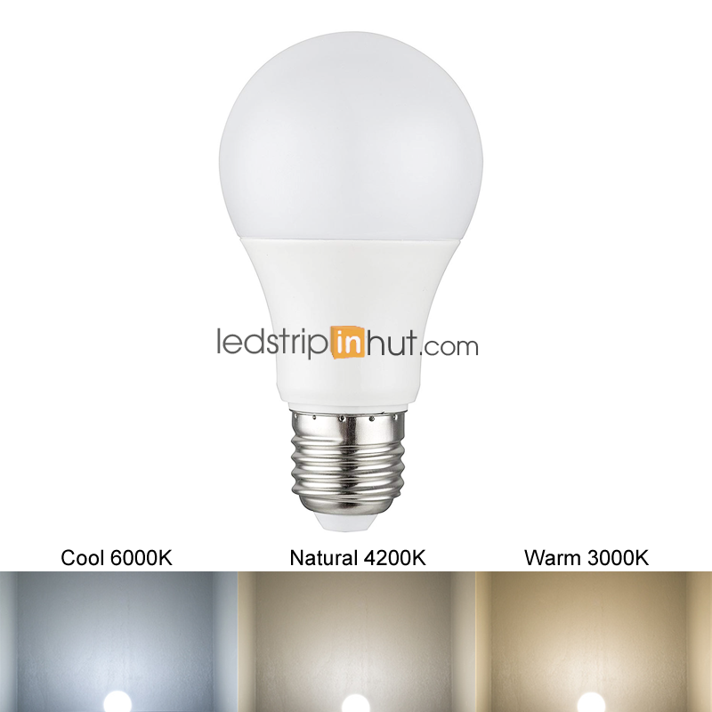A19 LED Globe Bulb - 60 Watt Equivalent - 840 Lumens