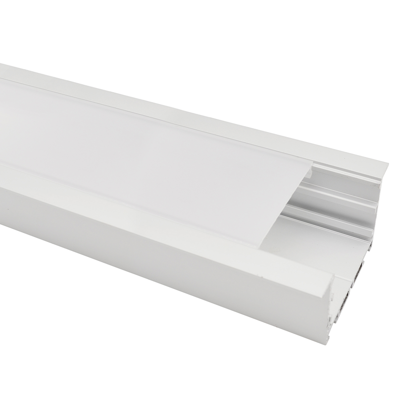 60x35mm Deep Recessed Aluminum Profile Housing For Flexible LED Strip Lights - LED Linear lights - ALU-LE6535 Series