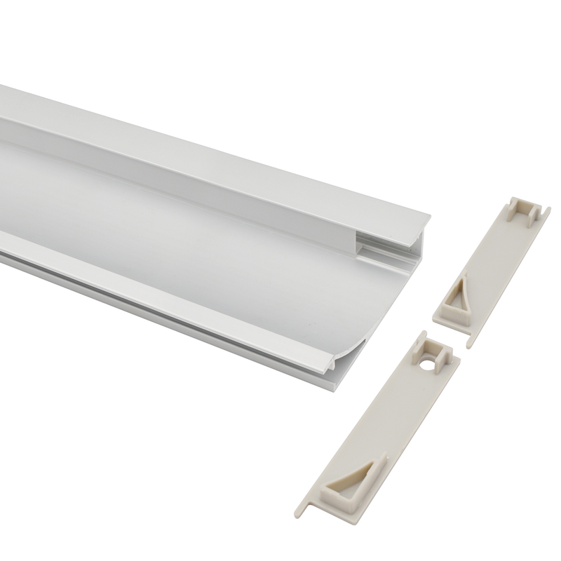 14mm Molding Style Recessed Extrusions Aluminum Profile Housing For Flexible LED Strip Lights - ALU-LG1468 Series