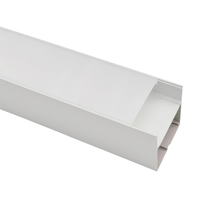 Pendant Profiles 75x75mm Aluminum LED Channel For Flexible LED Strip Lights - Width 62mm LED Linear lights - ALU-LS7575 Series