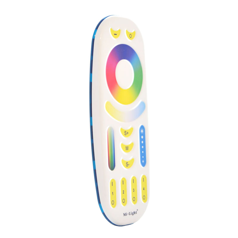 MiLight 4 Zone LED RGB+CCT White RF Remote - Color-Changing/Tunable White