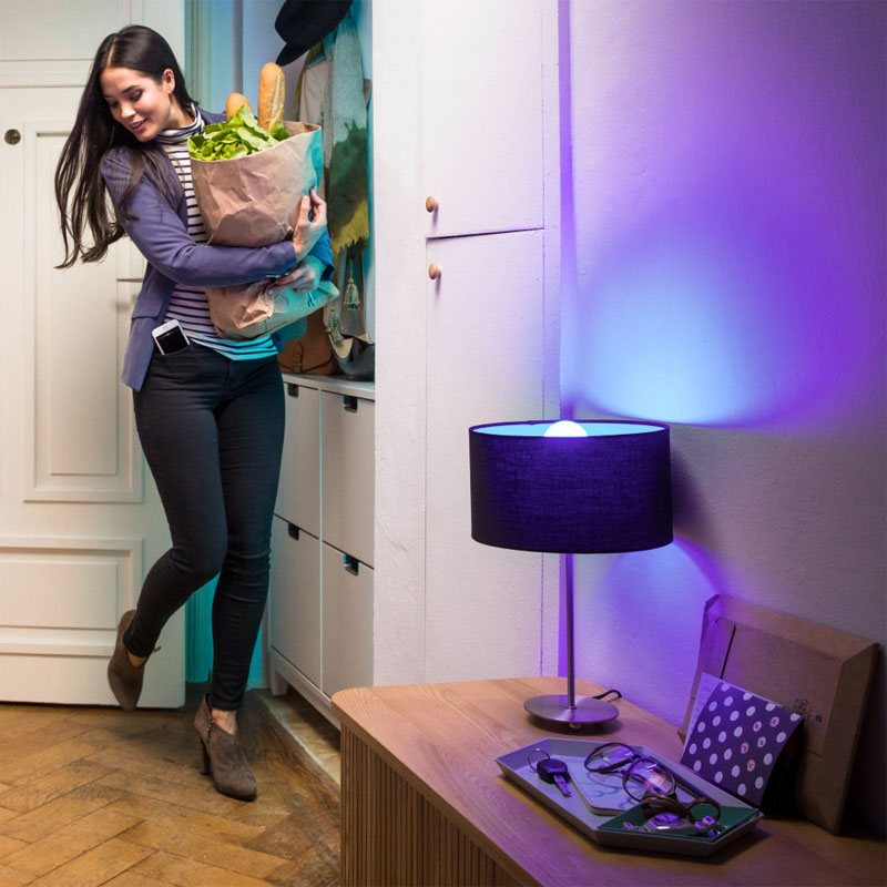 A19 MiLight RGB+CCT LED Bulb - 12-Watt (90-Watt Equivalent) - 1,100 Lumens - RF Remote Optional