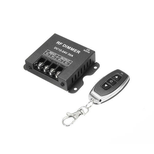 30A DC 12~24V Wireless LED Dimmer with remote RF Controller