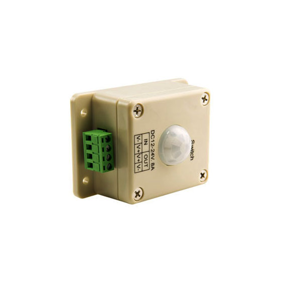 PIR Motion Sensor Switch - 12-24 VDC - 8 Amps - Click Image to Close