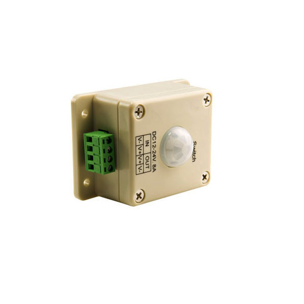 PIR Motion Sensor Switch - 12-24 VDC - 8 Amps