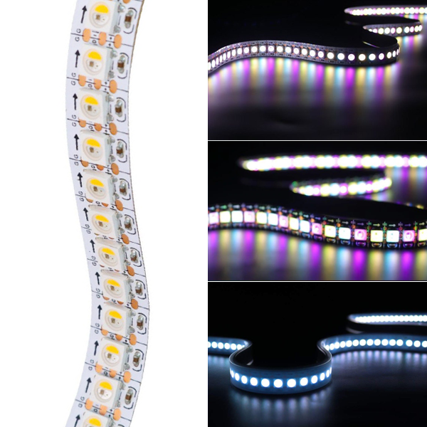 Adafruit NeoPixel Digital RGBW LED Strip - White PCB 144 LED/m - 1m