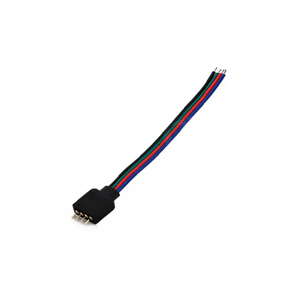4 pin Male female plug RGB Connector Cable Adapter wire For RGB LED Strip Lights