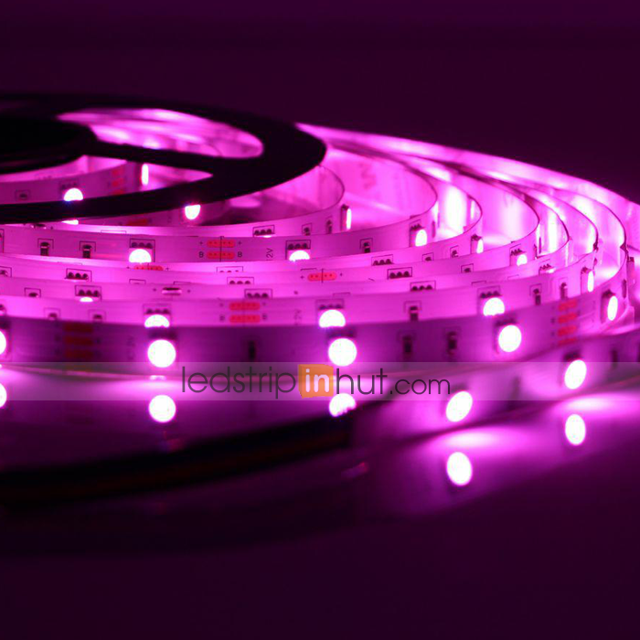 5050 RGB LED Strip Light/Tape Light 12V - 5m - 48 lm/ft - Non-Weatherproof(IP20)