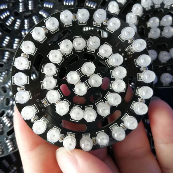 NeoPixel Triple-Ring Board with 44 Thru-Hole LEDs - 66mm Diameter