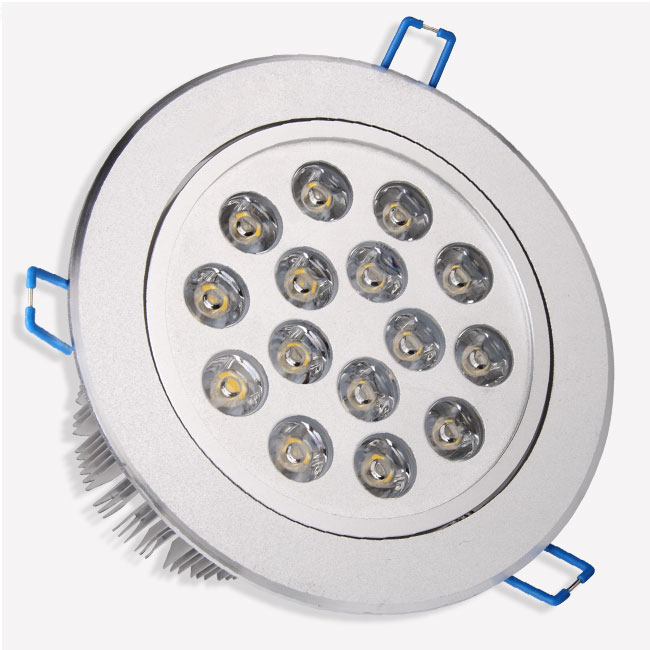 LED Recessed Light Fixture 15Watt(Fifteen 1 Watt) - Aimable - 5.6" - Click Image to Close