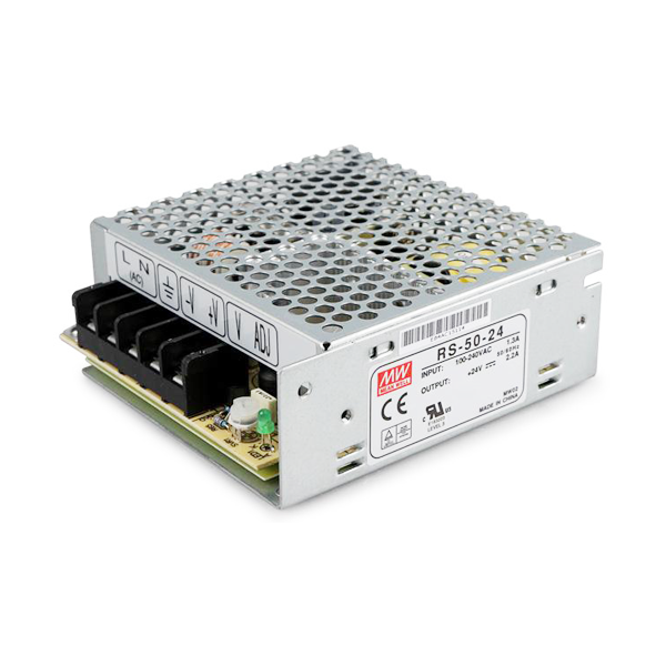 24V DC Switching Power Supply Mean Well - 50W Enclosed LED Power Supply