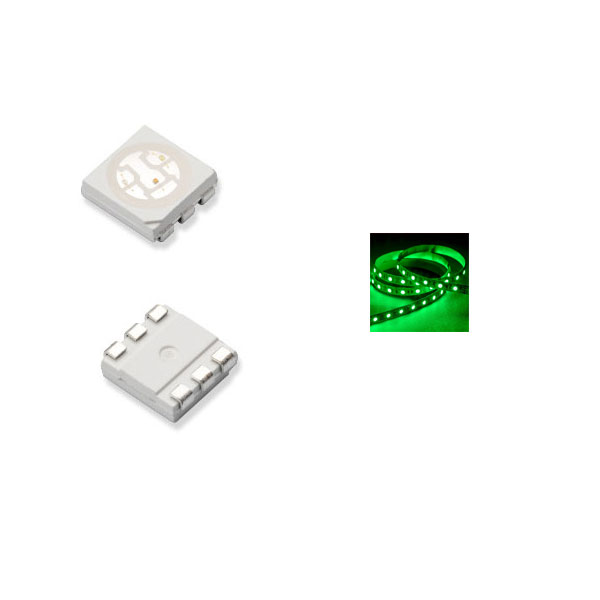 SMT Green 5050 SMD LED - 10 pack