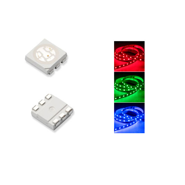 SMT RGB 5050 SMD LED - 10 pack
