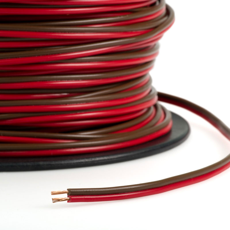 Two Conductor Red Black Power Wire - 18 Gauge Wire