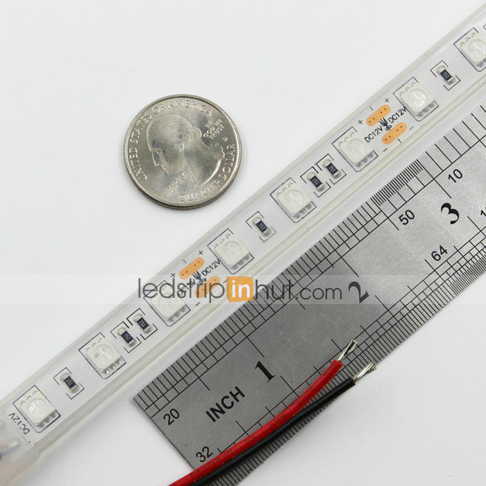 5050 Outdoor Single Color LED Strip Light 12V - 5m - 313 lm/ft - Weatherproof (IP67/ IP68) - Click Image to Close